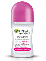 Garnier Invisible Anti-White Roll-On Men 50 Ml