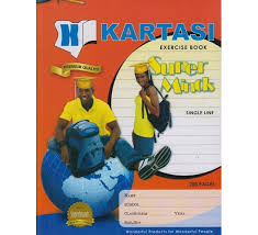 Kartasi Exercise Book Manilla Square Ruled 200 Pages