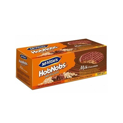McVitie's HobNobs Milk Chocolate 300g