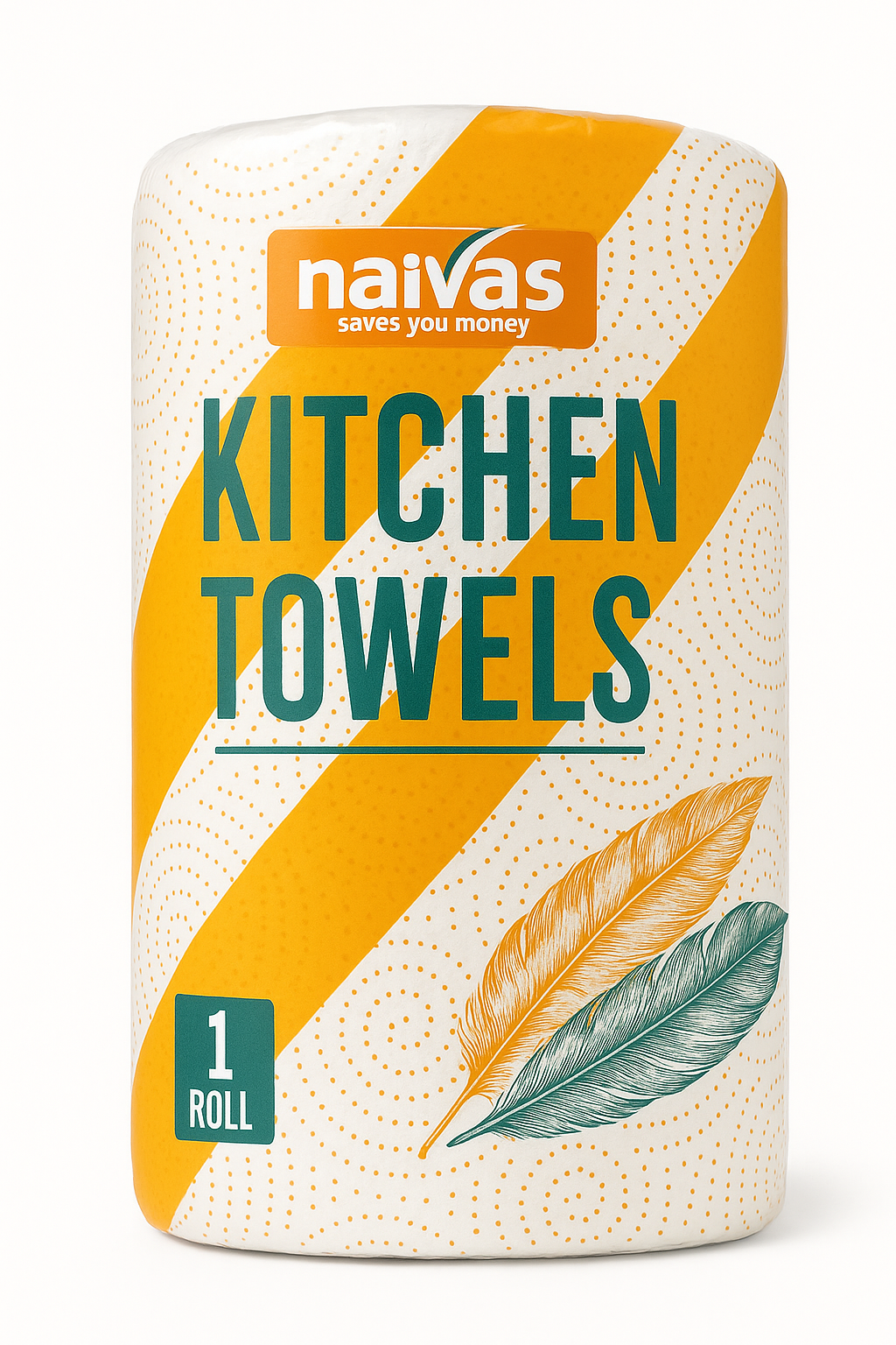 Naivas Kitchen Towel 2 Ply 1 Roll