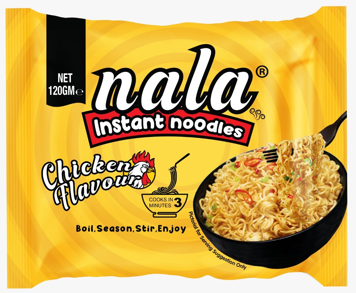 Nala Chicken Noodle 350G V-Pack