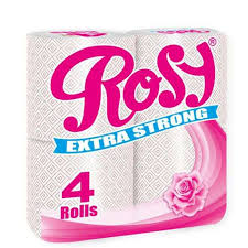 Rosy Toilet Tissue 2 Ply 4 Rolls