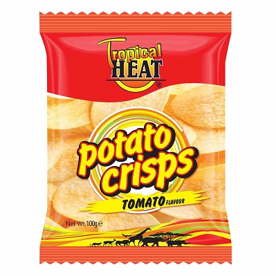 Tropical Heat Potato Crisps Tomato 100g