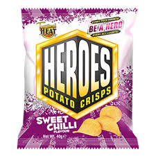 Tropical Heroes S/Chilli Crisps 40G