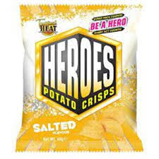 Tropical Heroes Salted Crisps 40G