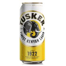 Tusker Lager Can 500ml