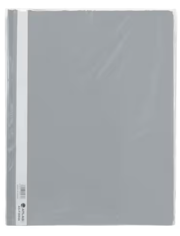 Atlas Thick A4 Flat File With Pocket Polypropylene