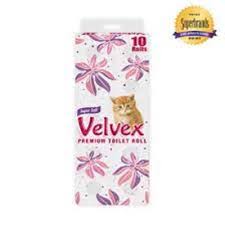 Velvex Pink Tissue Unwrap 10-Pack