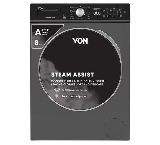 Von Valw-08Fvk Fl W-Machine 8Kg Slv