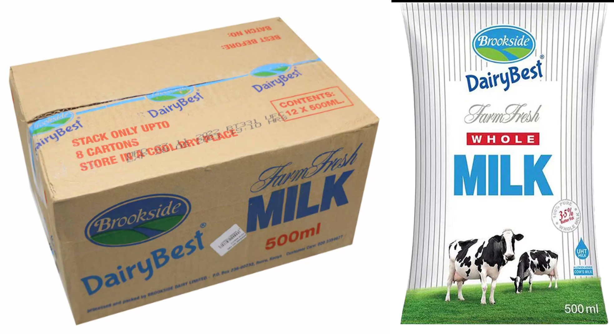 Brookside Carton Packet 500ml by 12