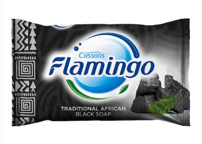 Flamingo Soap Black 200g