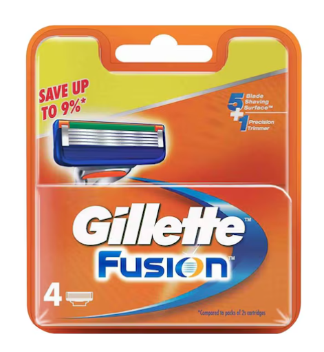 Gillette Fusion Power Shaving Razor Cartridge 4 Piece