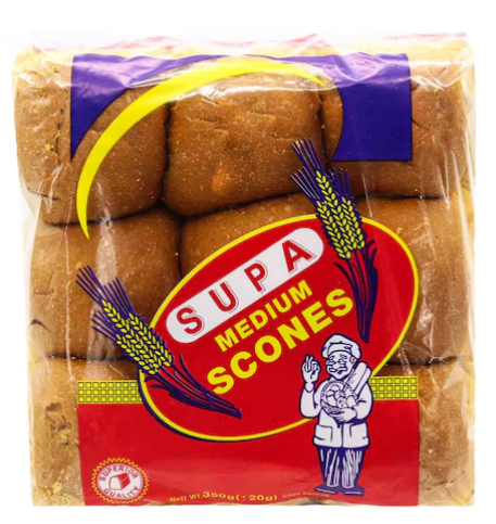 Supa Medium Scones Buns 350g