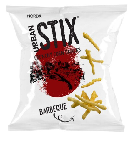 Norda Urban Stix Bbq Crunchy Corn Snacks 35G