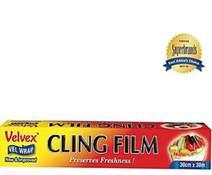 Velvex Cling Film 30 cm x 30 mt